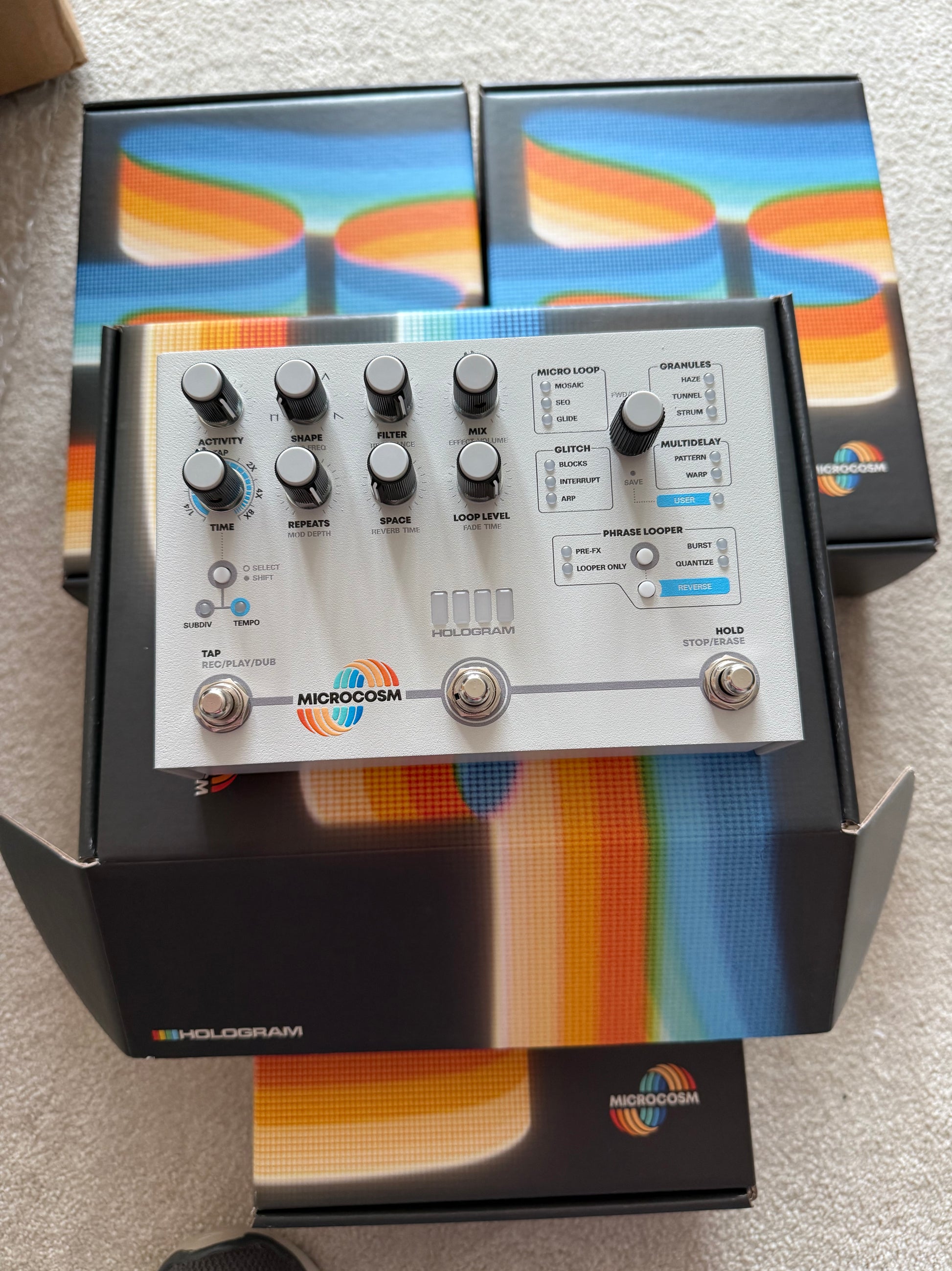 Hologram Microcosm Pedal - Libs Music